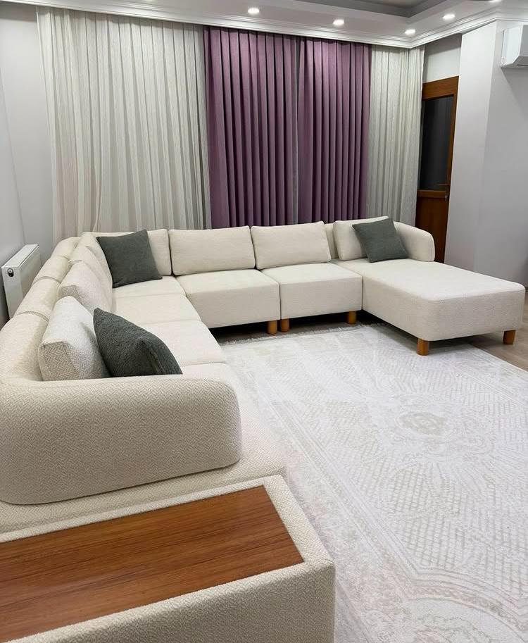 San Marino Geniş Salon Köşe Koltuk Takımı